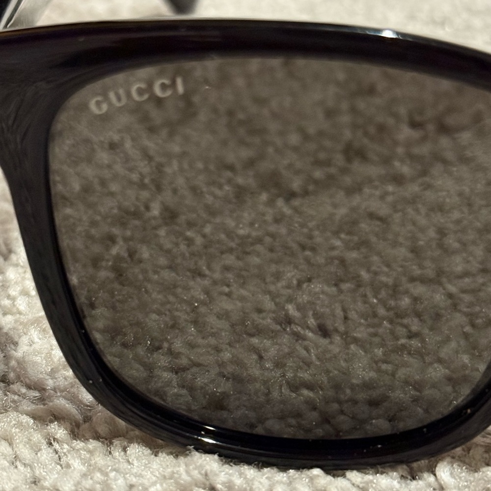 Gucci Square GG Gucci Men/Women’s Sunglasses Black GG0637SK - Picture 13 of 16